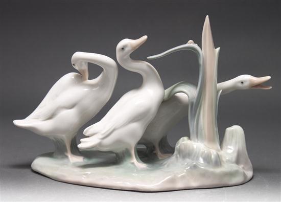Lladro porcelain figural group of