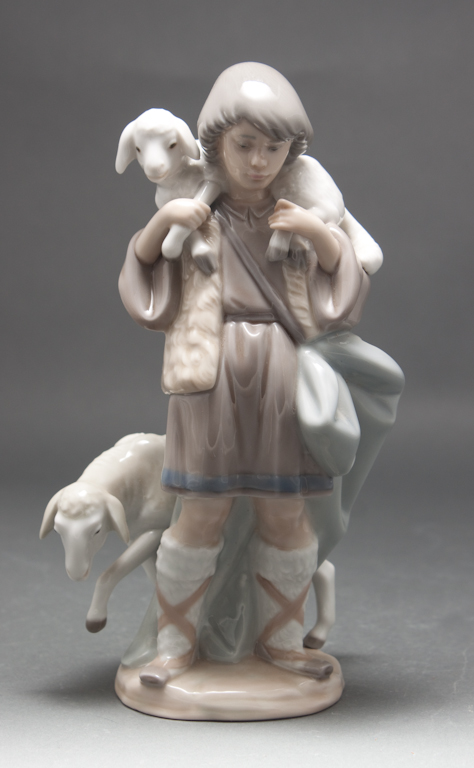 Lladro porcelain figural group: