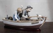 LLADRO PORCELAIN FIGURAL GROUP