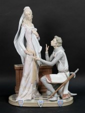 LLADRO PORCELAIN FIGURE GROUP