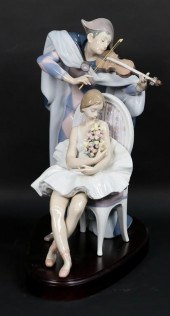 LLADRO PORCELAIN FIGURE GROUP
