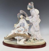 LLADRO PORCELAIN FIGURE GROUP