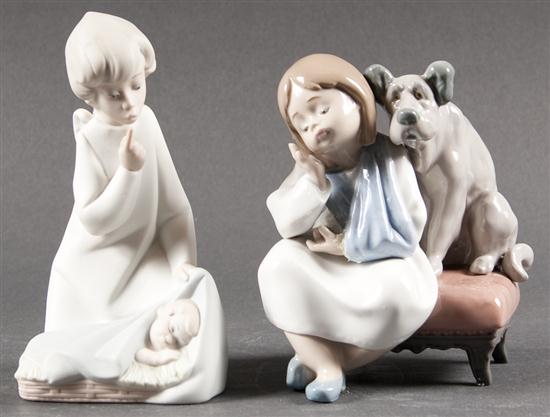 Lladro porcelain figure of a girl