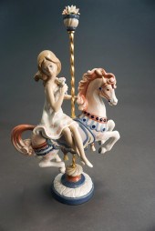 LLADRO PORCELAIN FIGURE OF GIR