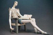 LLADRO PORCELAIN FIGURE OF WRI