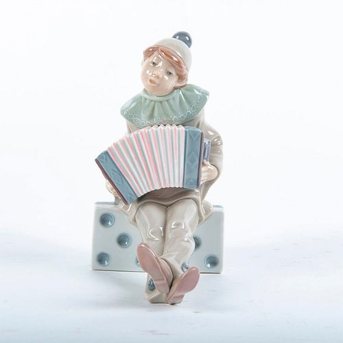 LLADRO PORCELAIN FIGURINE, CLOWN ON