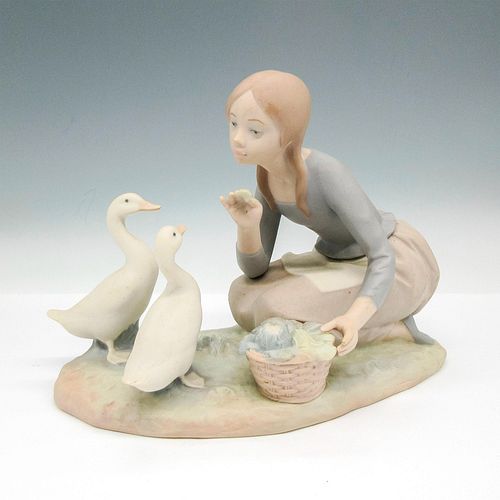 LLADRO PORCELAIN FIGURINE, FOOD FOR