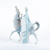 LLADRO PORCELAIN FIGURINE, KIN