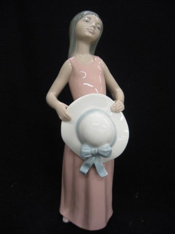 Lladro Porcelain Figurine of a Girl