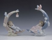 LLADRO PORCELAIN FIGURINES: 1)