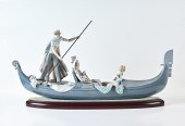 LLADRO PORCELAIN GONDOLA: Glos