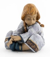 LLADRO PORCELAIN "LAZY DAY" FI