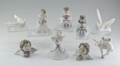 LLADRO PORCELAIN ORNAMENTS: 9