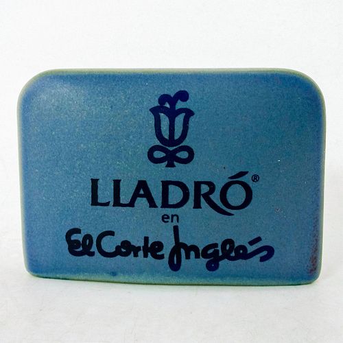 LLADRO PORCELAIN PLAQUE, EN EL