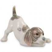 LLADRO PORCELAIN " PLAYFUL PUP