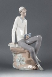 Lladro porcelain Talmud studen