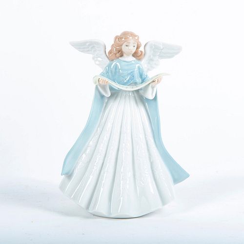 LLADRO PORCELAIN TREE TOPPER, GREEN