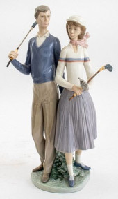 LLADRO &QUOT;GOLF PLAYERS&QUOT