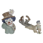 LLADRO SPANISH PORCELAIN CLOWN