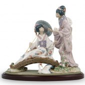 LLADRO "SPRINGTIME JAPAN" PORC