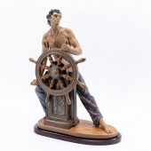 LLADRO "STORMY SEA" FIGURE ON