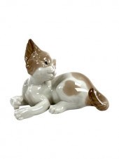 LLADRO SURPRISED CAT # 5114 FI
