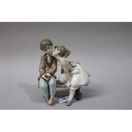 Lladro Ten and Growing no 7635,