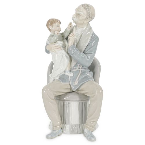 LLADRO THE GRANDFATHER PORCELAIN