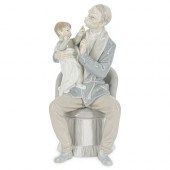 LLADRO THE GRANDFATHER PORCELA