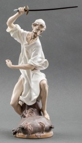 LLADRO, "THE WRATH OF DON QUIX