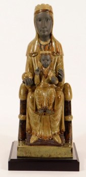 LLADRO VIRGIN OF MONTSERRAT PO