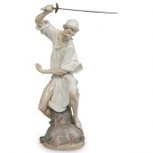 LLADRO "WREATH OF DON QUIXOTE"