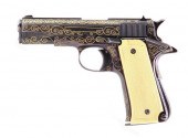 Llama engraved Model XV semi-a