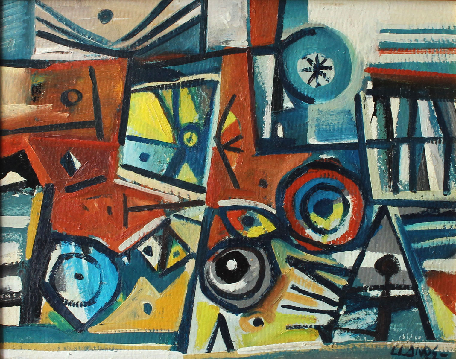 LLANOS, Carlos, (Venezuelan, 1930):