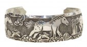 LLOYD BECENTI SILVER OVERLAY H