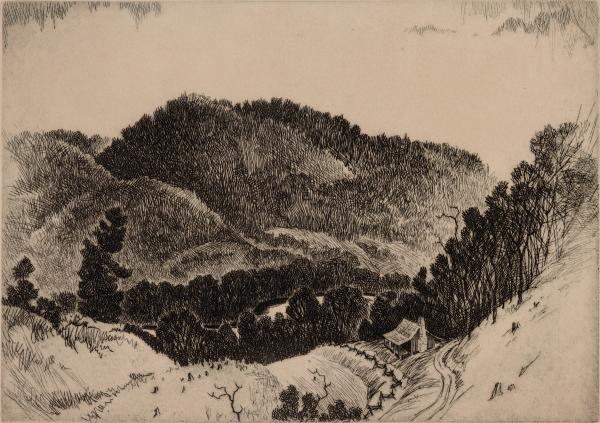 LLOYD FOLTZ (1897-1990) ETCHING PPM