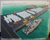 LOADING THE BATTLESHIP TAURUS,