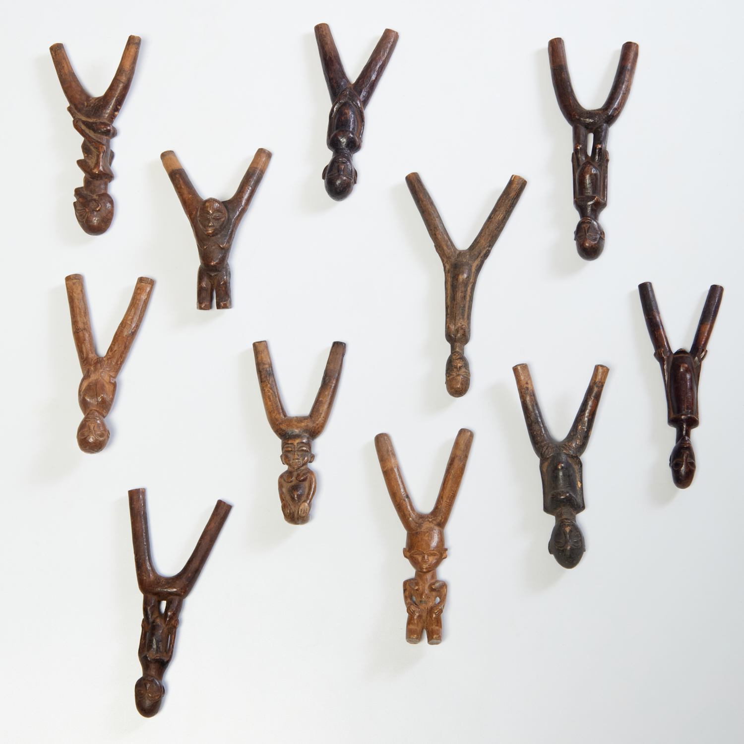 LOBI PEOPLES, (11) CARVED WOOD