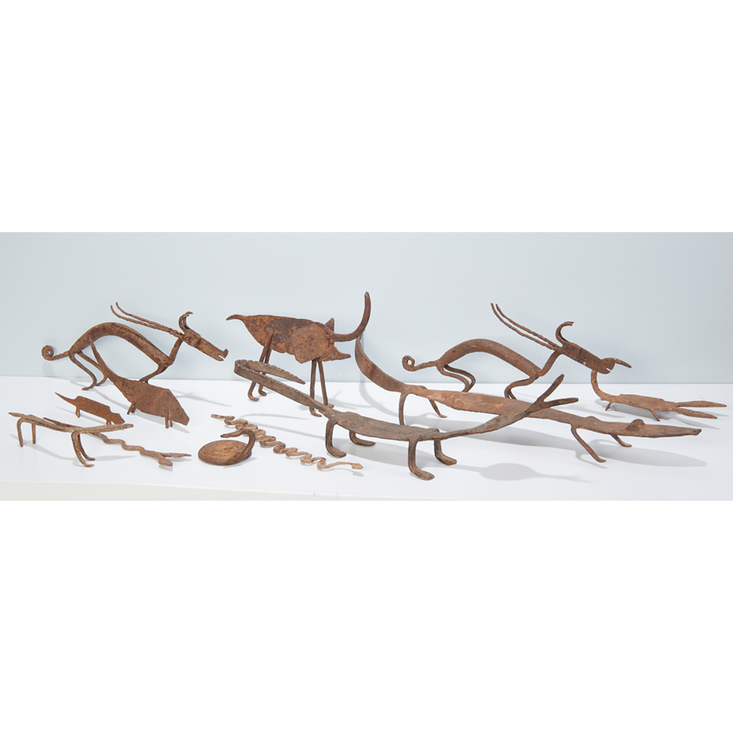 LOBI PEOPLES, (12) IRON ANIMAL