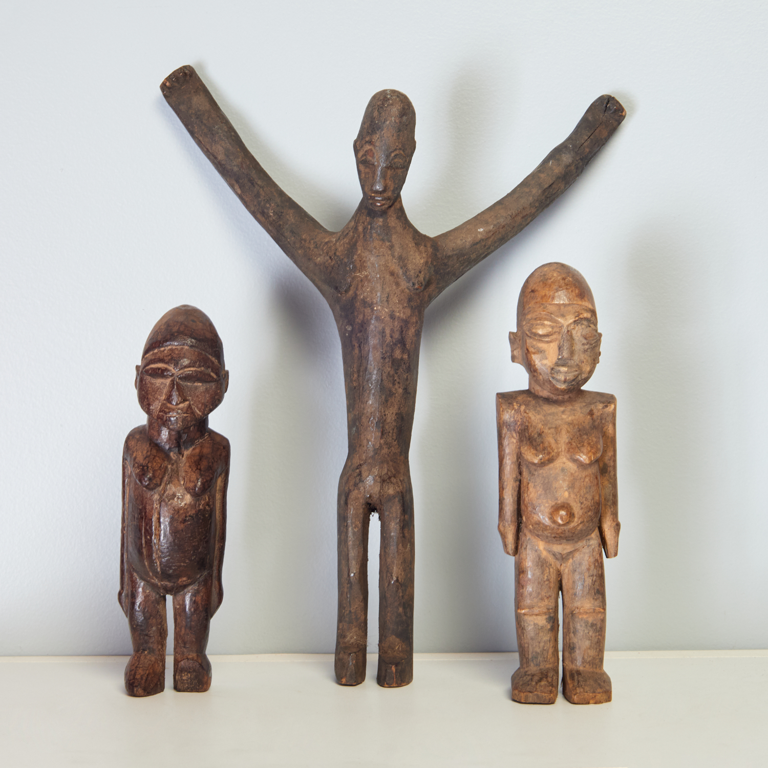 LOBI PEOPLES, (3) BATEBA FIGURES
