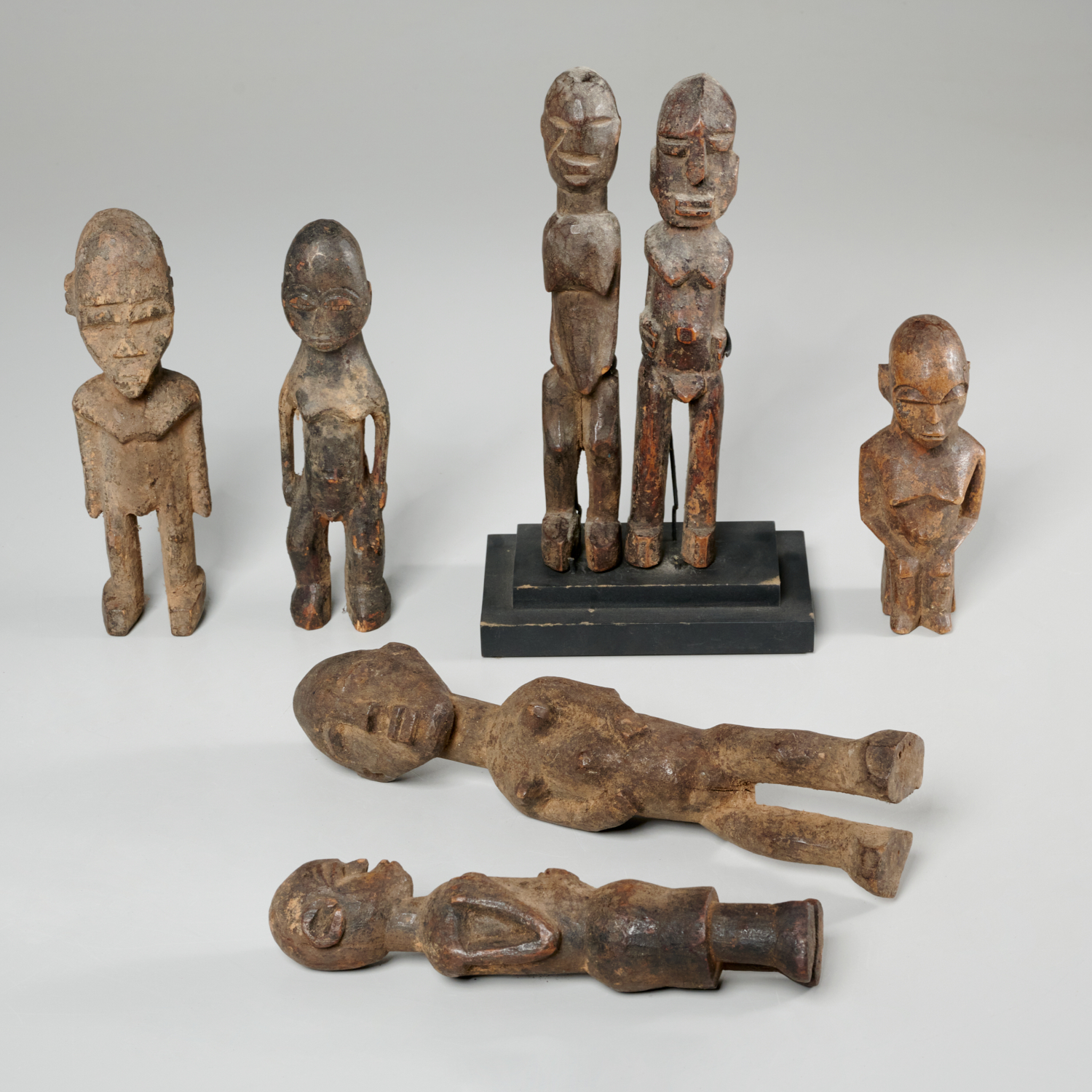 LOBI PEOPLES, (7) BATEBA FIGURES