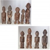 LOBI PEOPLES, (9) CARVED WOOD