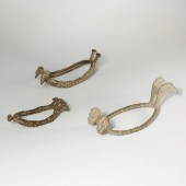 LOBI/GAN PEOPLES, (3) BRONZE A