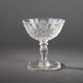 Lobmeyer Engraved Glass Sweetm