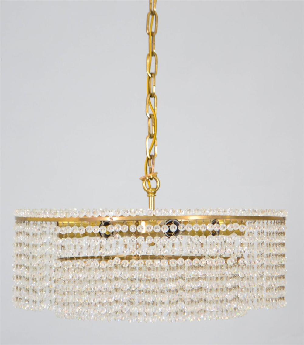 LOBMEYER STYLE BEADED GLASS AND