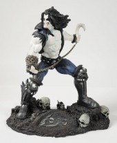LOBO STATUE SCULPTURE RANDY BO