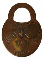 "LOCK TO WHITE HOUSE, TAFT, 19