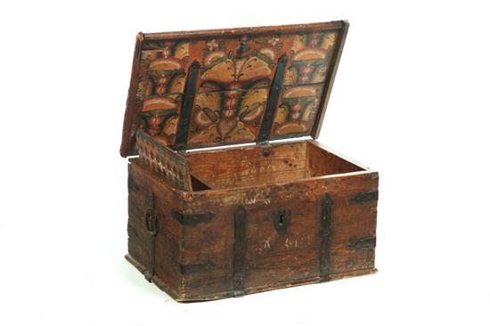 LOCKBOX.  European  19th century 