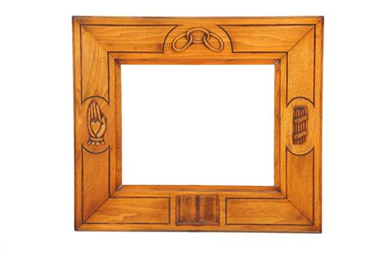 LODGE FRAME.  American  1st