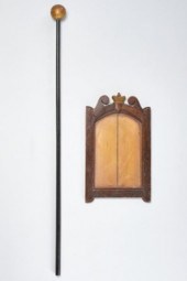 LODGE FRAME & BATONA lot of tw
